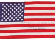 Buzz Aldrin's Flown to the Moon American Flag