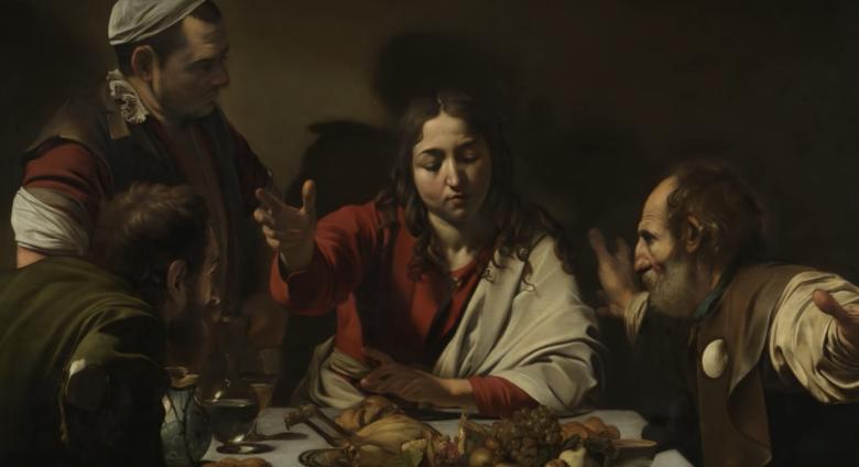 Caravaggio painting