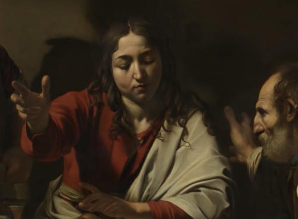 Caravaggio painting