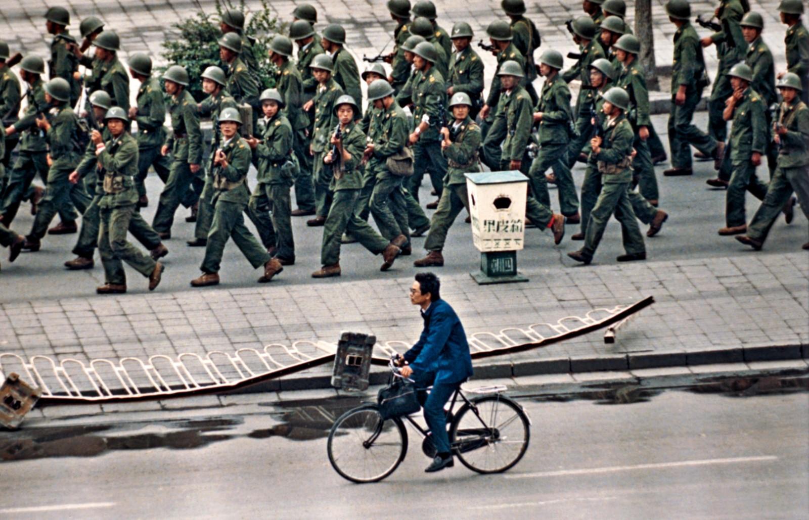 Daily life under the declaration of martial law.