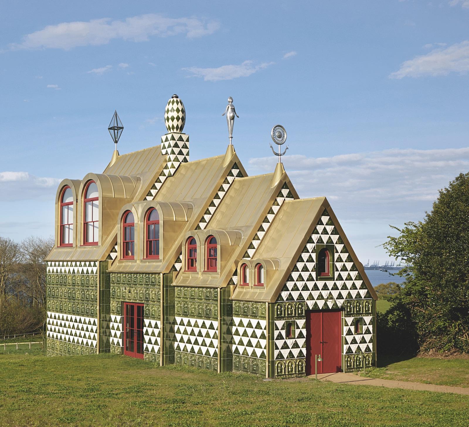 A House For Essex, 2015, Essex, England, UK, FAT &amp; Grayson Perry. Picture credit: Jack Hobhouse/Living Architecture