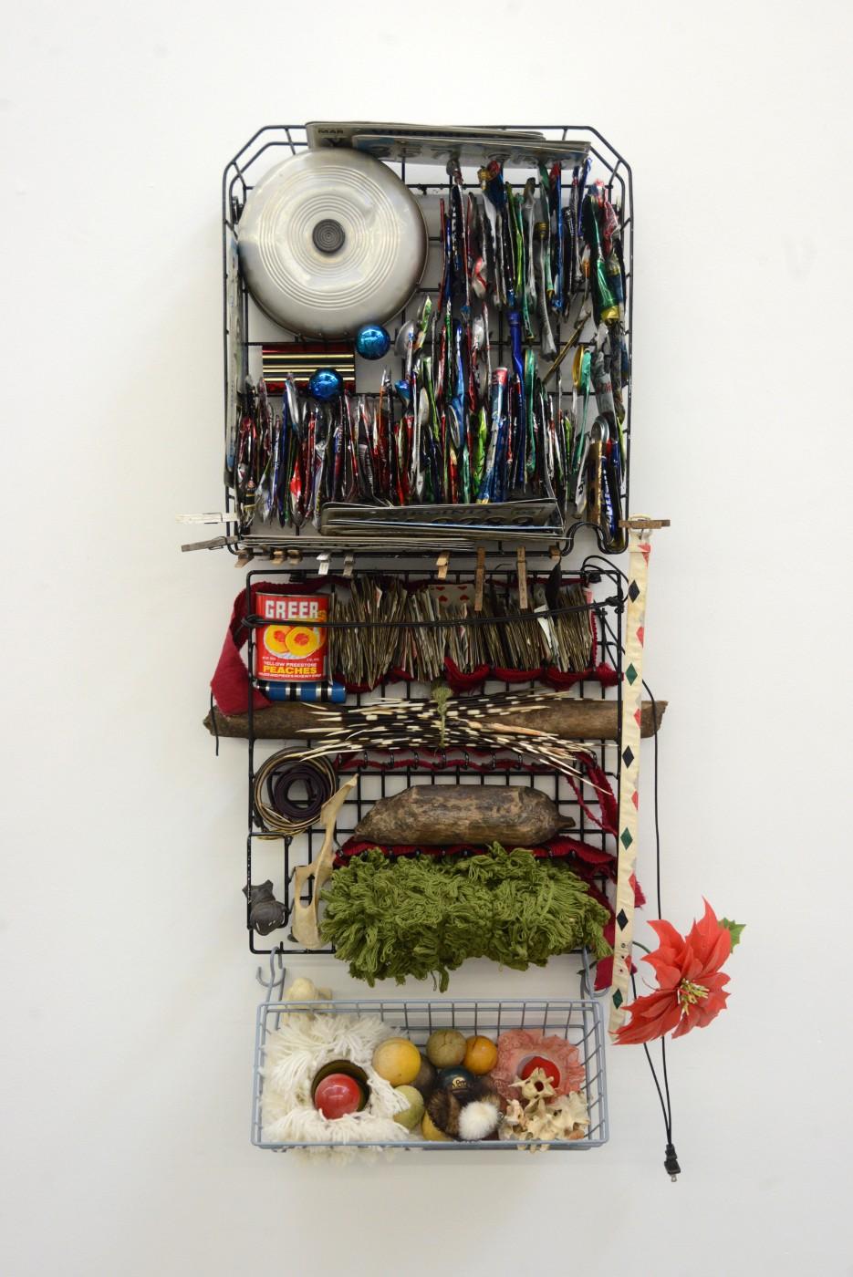 Joni Mabe, The longest beaver dam is 2,790 feet, 2019, Mixed media
