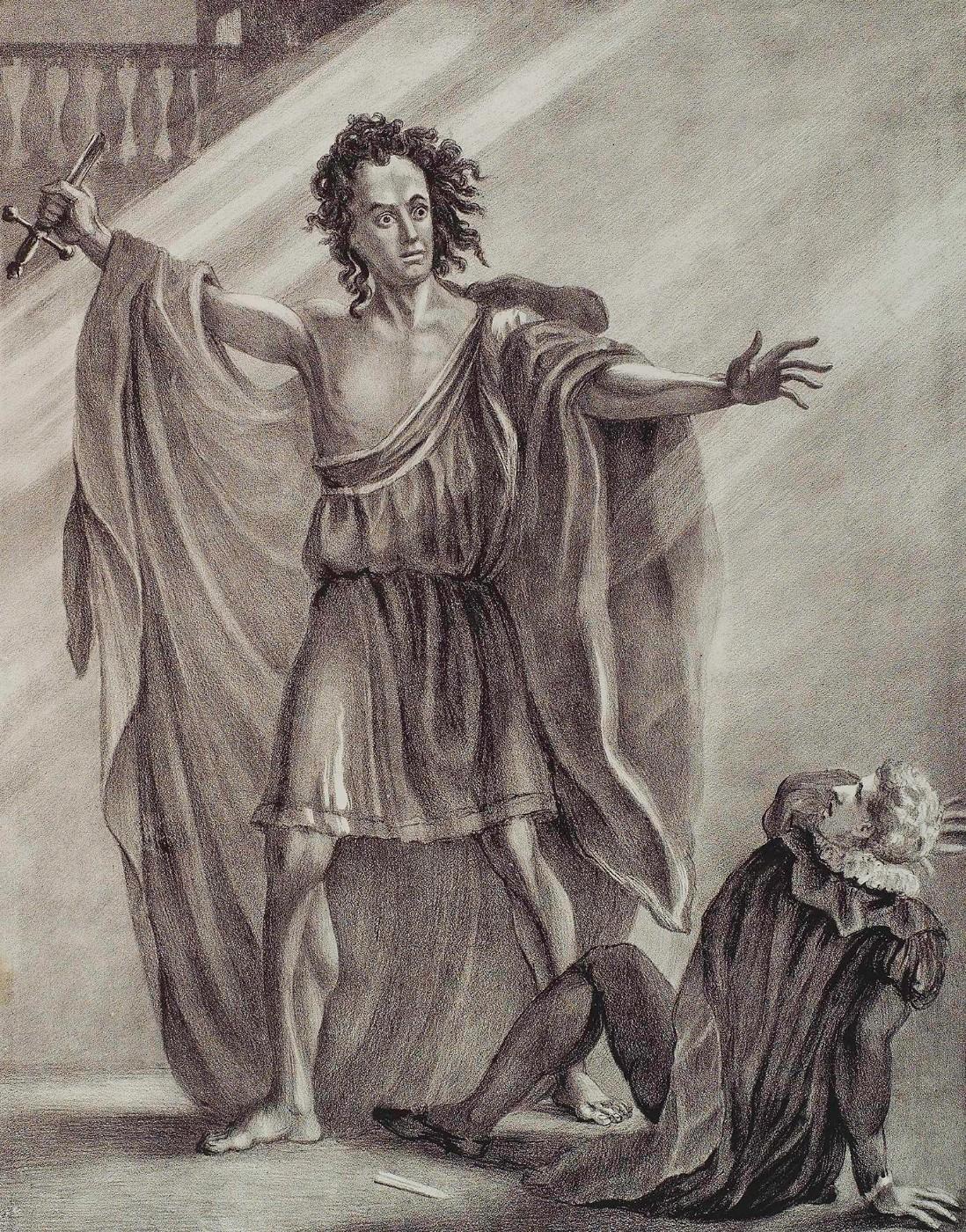 Mr. T.P. Cooke, of the Theatre Royal Covent Garden, in the character of the monster in the dramatic romance of Frankenstein
