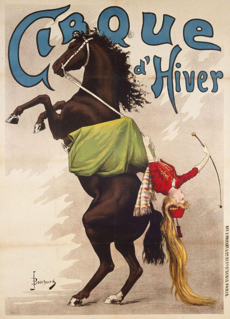 Jean-Alcide-Henri Boichard (b. 1817), Winter Circus, circa 1900