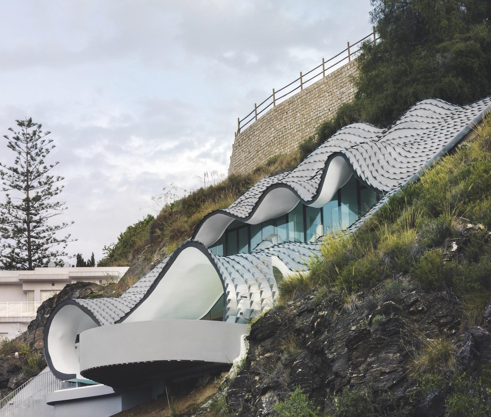 The House On The Cliff, 2015, Granada, Spain, Gilbartolome Architects. Picture credit: Jesus Granada