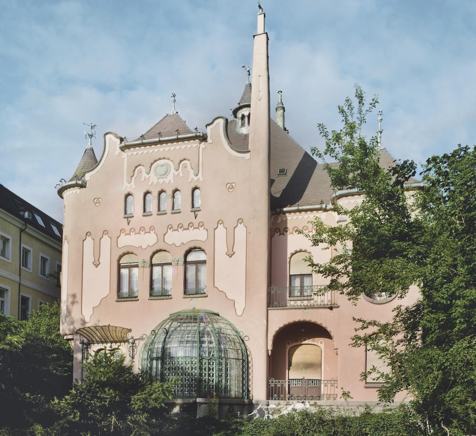 Sipeki Balás Villa, 1905, Budapest, Hungary, Ödön Lechner. Picture credit: Bernard O’Kane/Alamy Stock Photo