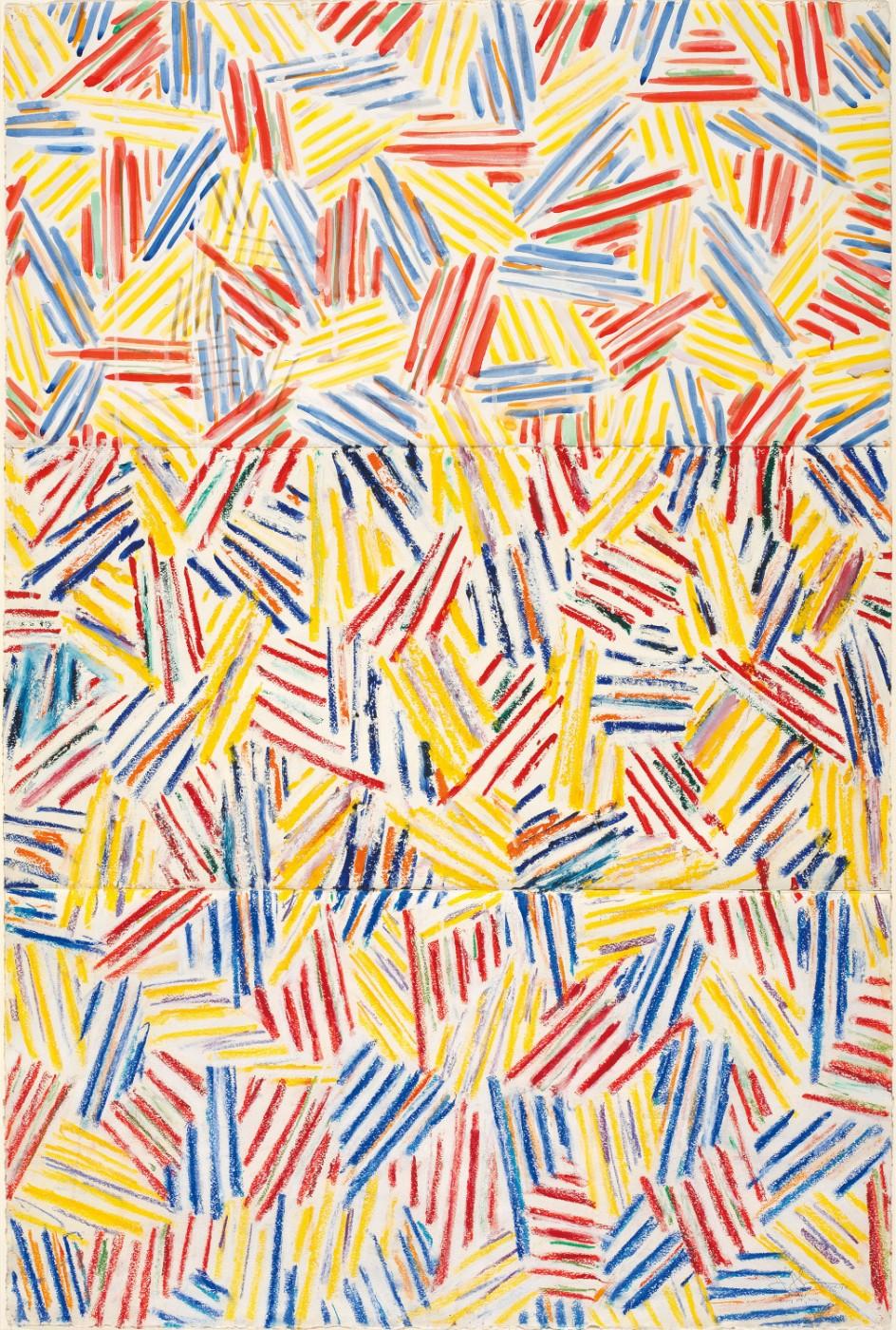 Jasper Johns, Corpse, 1974-1975