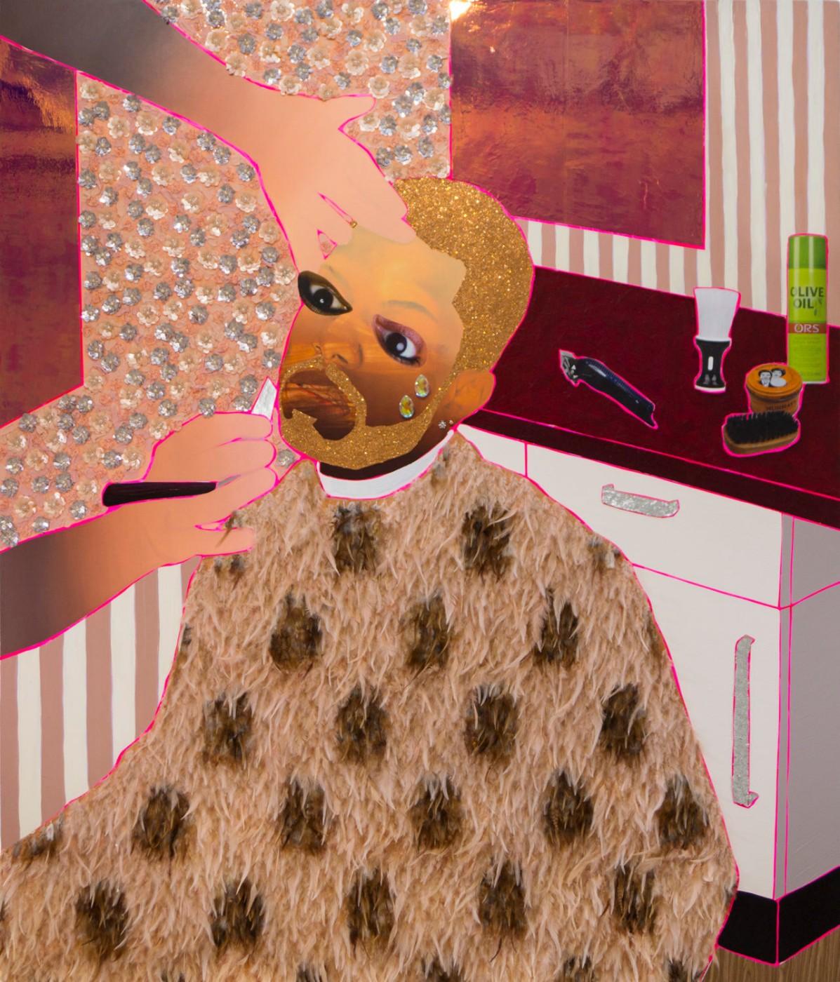 Devan Shimoyama, Sit Still, 2018