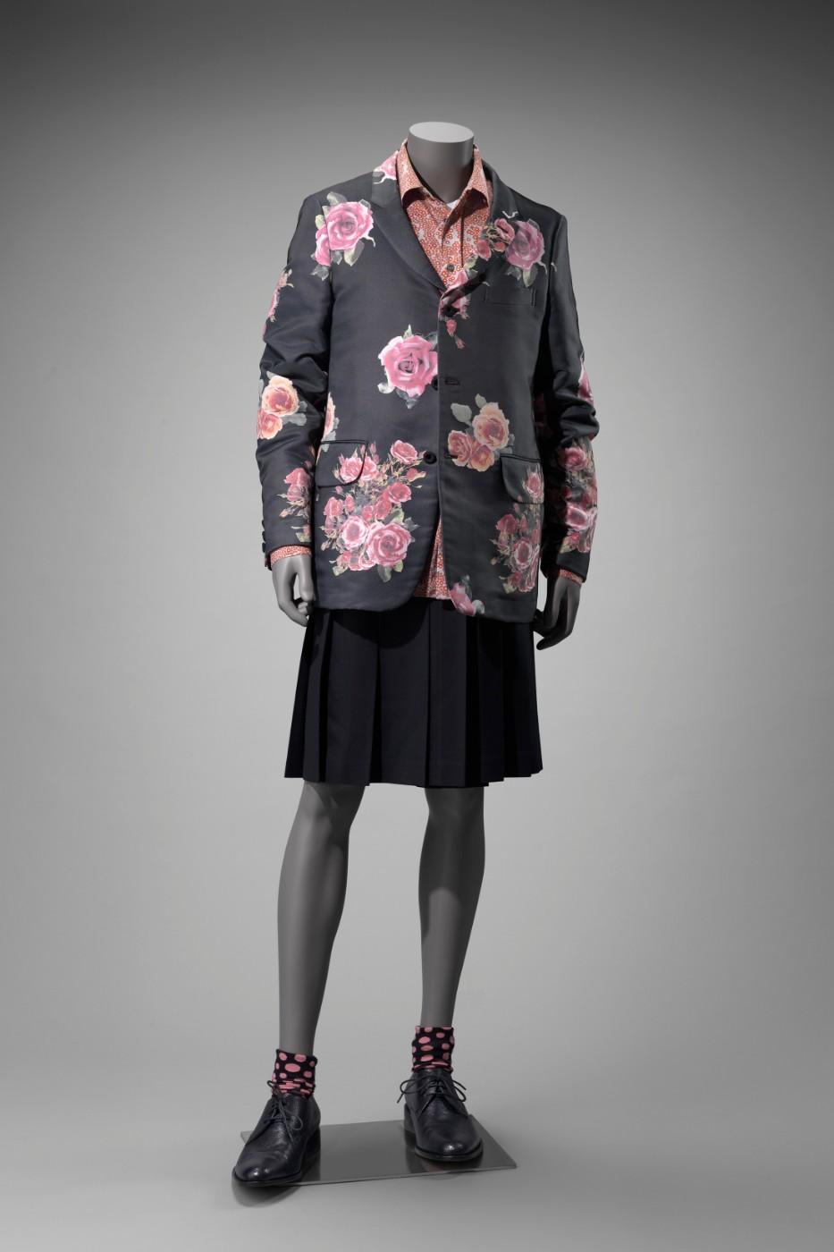 Blazer and kilt, 2012. Comme des Garcons, Ltd. (Japanese, founded in 1969).