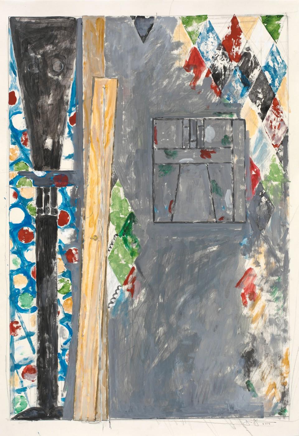 Jasper Johns, Bushbaby, 2004
