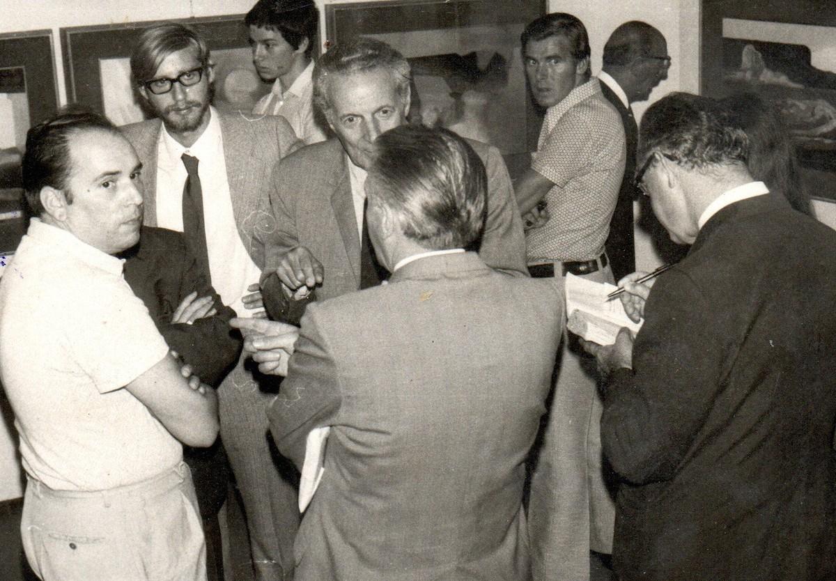 Marco Almaviva's Presentation of his Filoplastica style at Rovereto in 1971.
