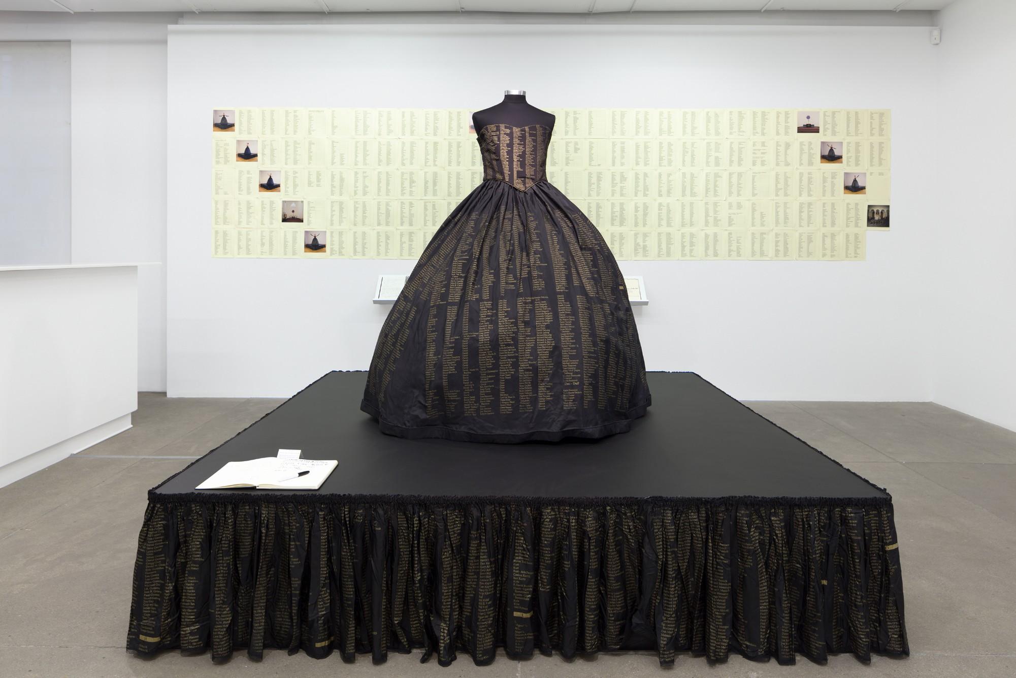 Installation view, Hunter Reynolds’ From Drag to Dervish at P·P·O·W, New York, now available to view online.