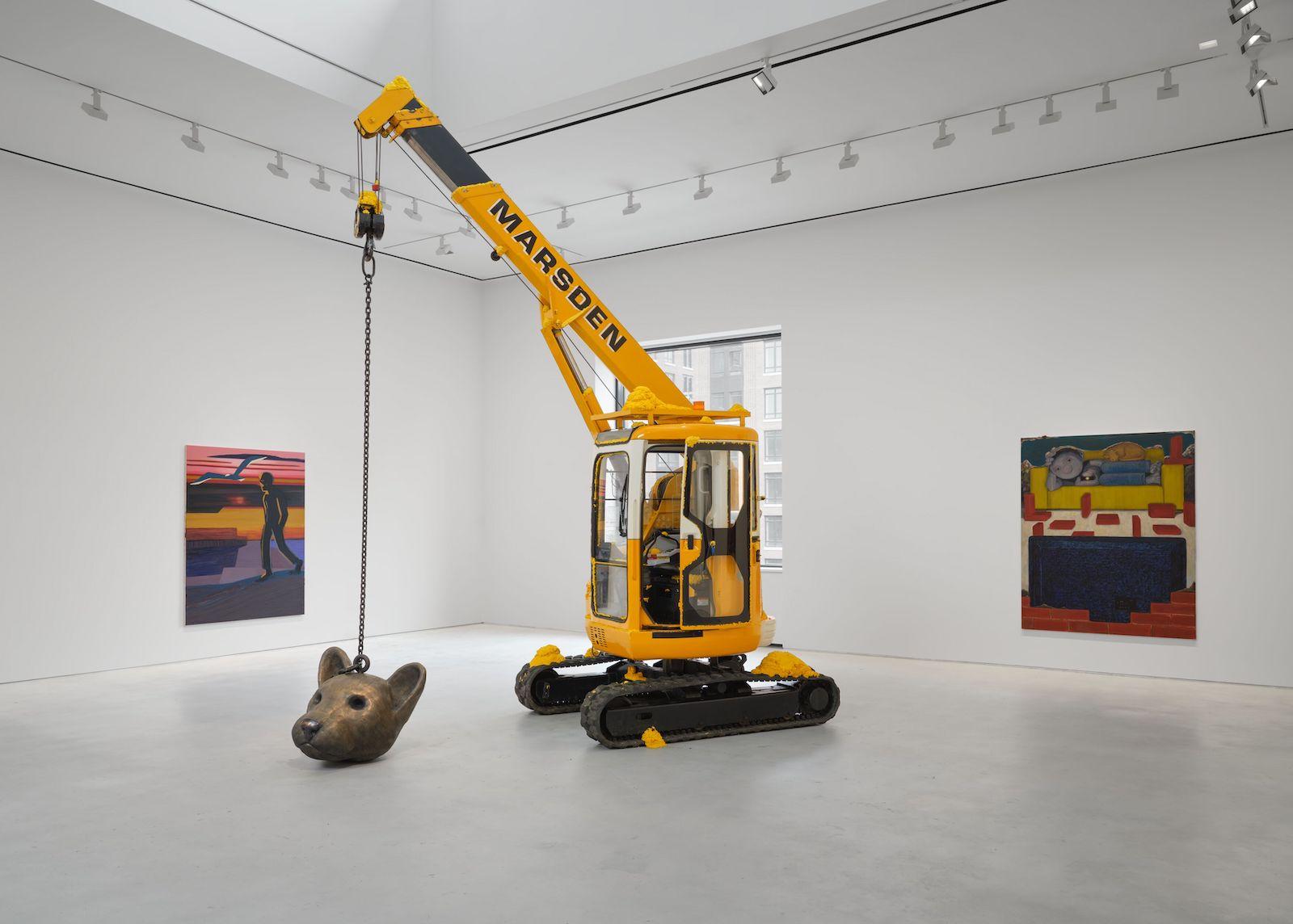 3 Installation view, ‘Nicole Eisenman. Untitled (Show),’ Hauser &amp; Wirth New York 22nd Street, 2022. 5 May – 29 July 2022. © Nicole Eisenman. Courtesy the artist and Hauser &amp; Wirth. Photo- Thomas Barrattartist.