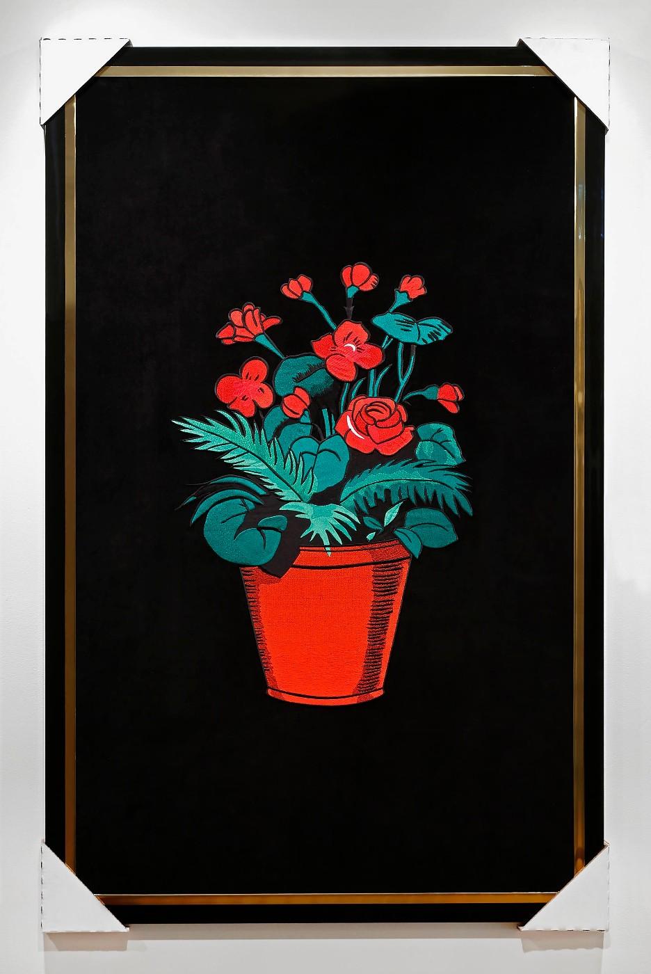 Juventino Aranda, Terracotta Posy Still Life (La Maceta), 2018