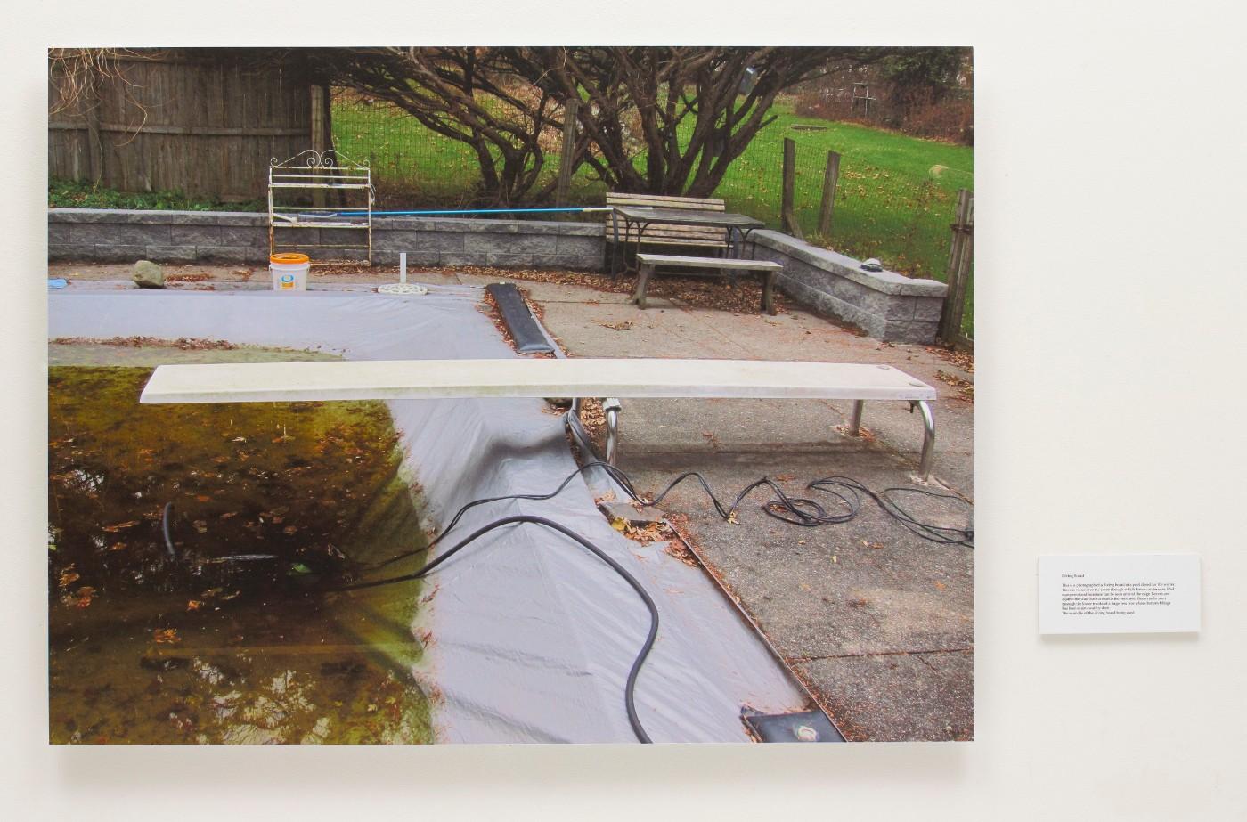 Robert Whitman, Diving Board, 2015
