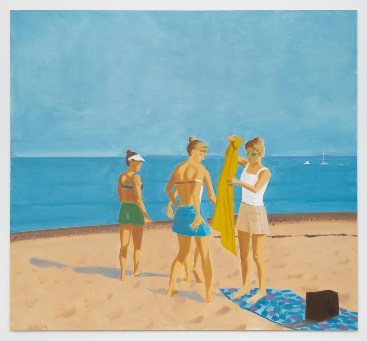 Alex Katz, Saturday, 2002. Oil on linen. Courtesy the artist and Gray