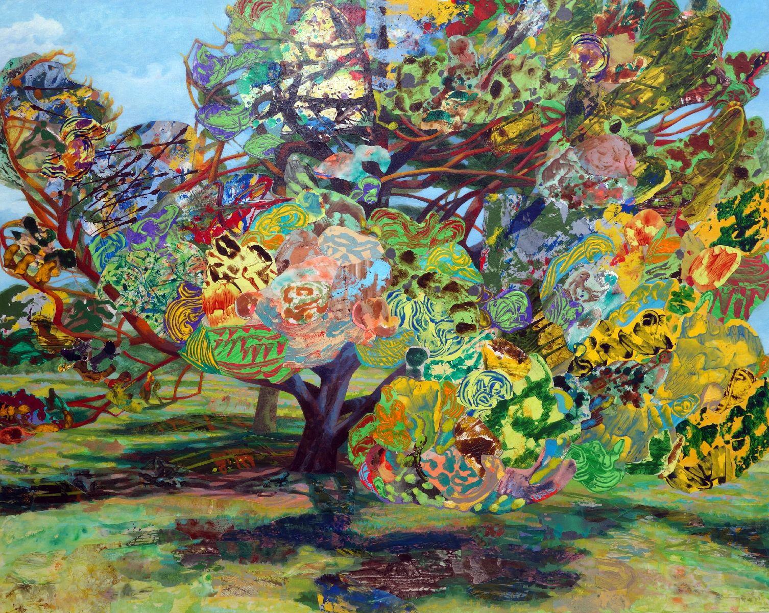 Mary Lou Zelazny, The Eyed Tree #5, 2016