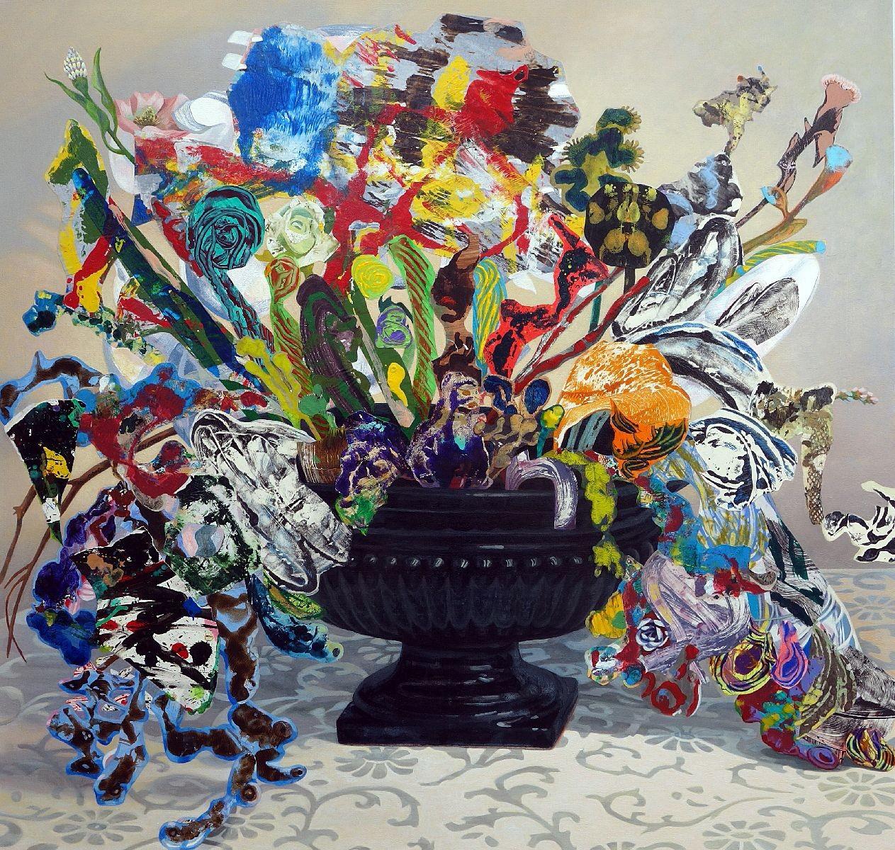 Mary Lou Zelazny, The Black Urn, 2016