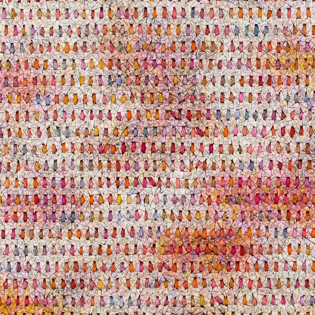 Chun Kwang Young, "Aggregation 17 - MA028 (Dream  7)" (detail), 2017