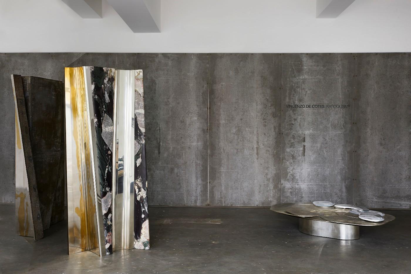 Installation view of Vincenzo De Cotiis' Baroquisme