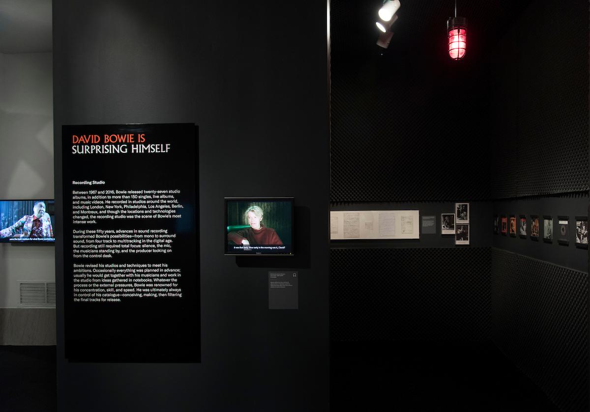 David Bowie is, March 2, 2018 through July 15, 2018, installation view.