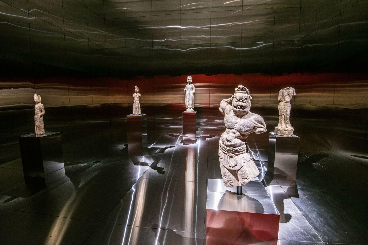 Installation view of Power and Beauty