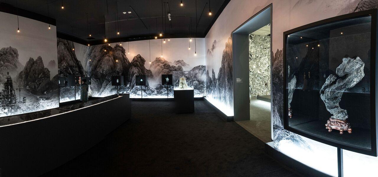 Installation view of Power and Beauty