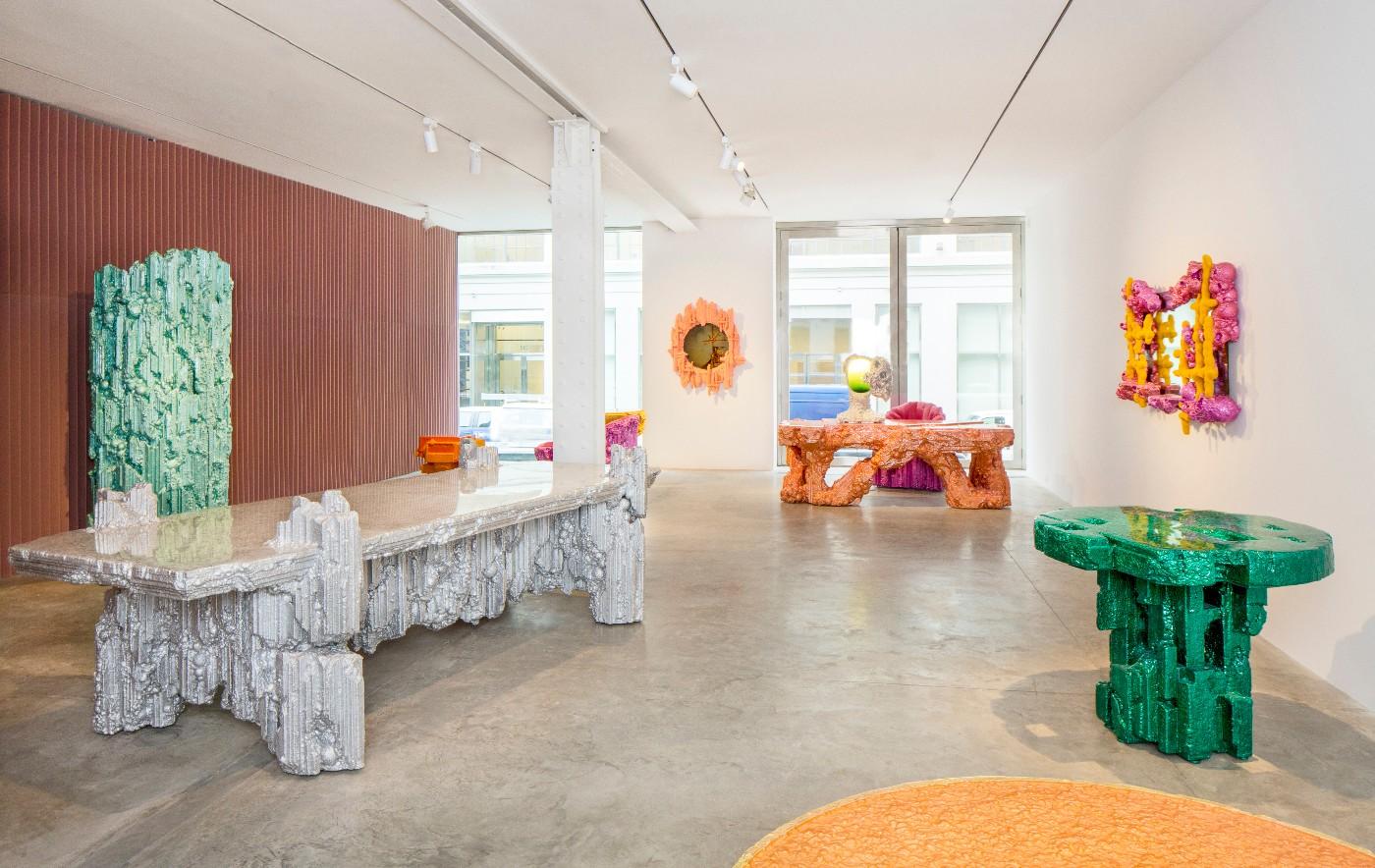 Installation view of Chris Schanck's 'Unhomely' at Friedman Benda