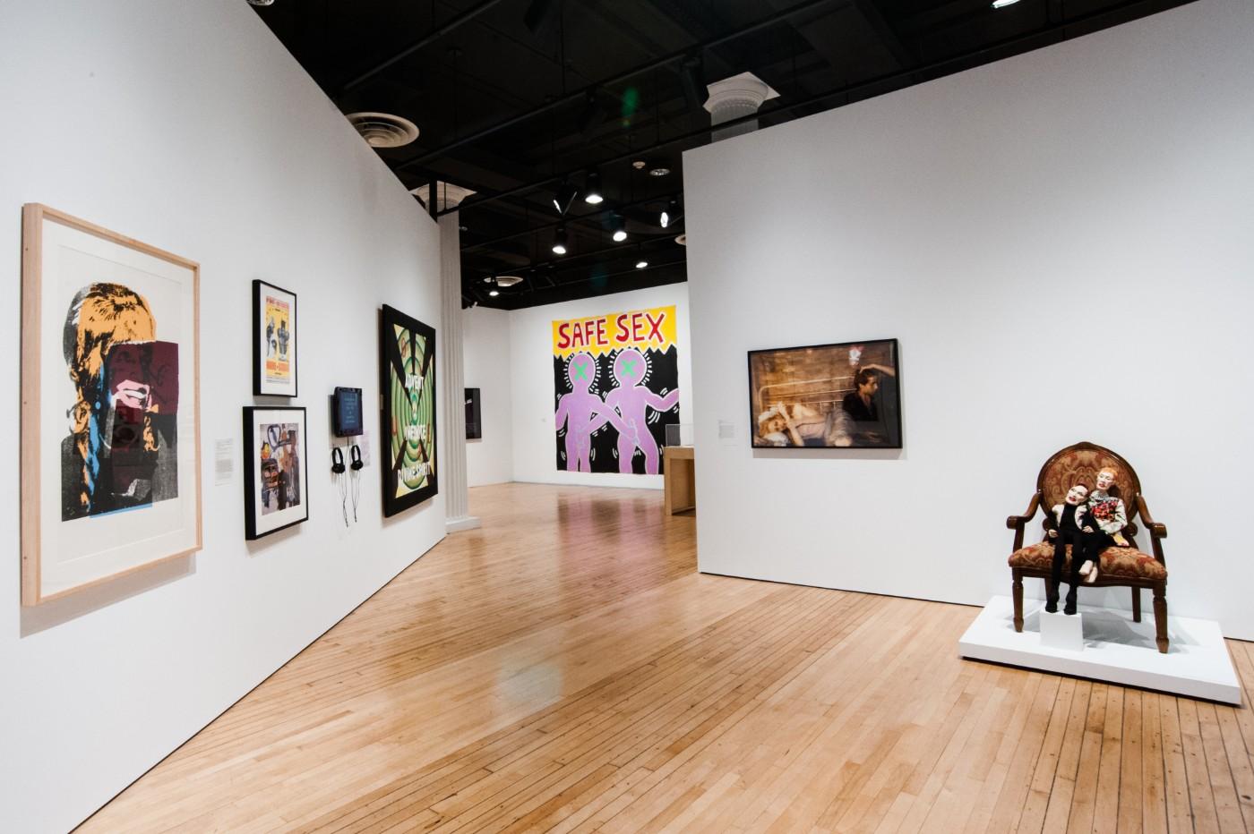 Installation view, Art After Stonewall, Grey Art Gallery
