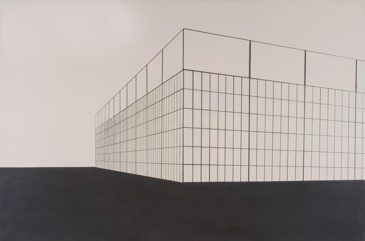 Avantika Bawa, Coliseum 17, 2017. Graphite on paper.