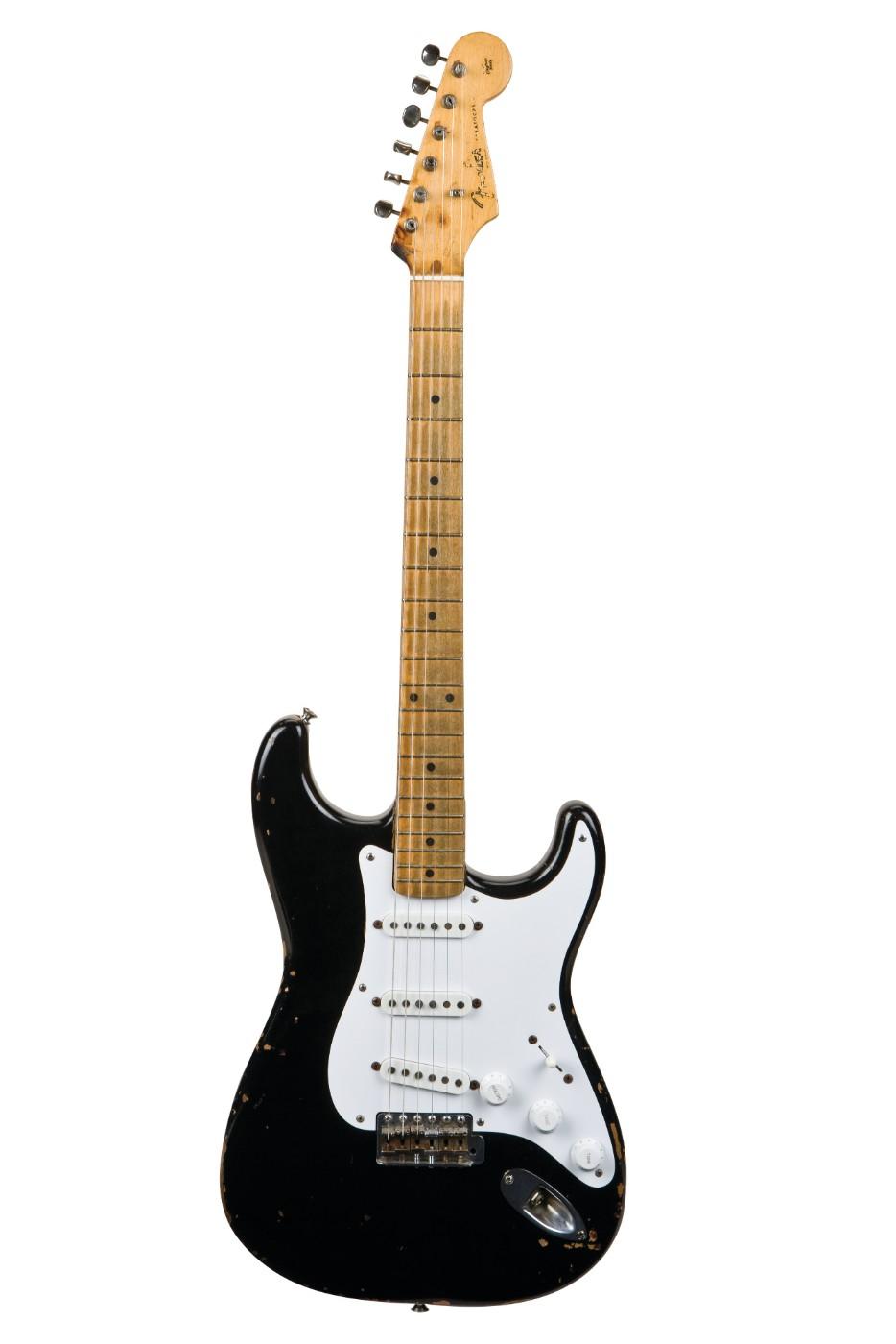 “Blackie” was Eric Clapton’s main recording and performance guitar in the 1970s and 1980s.