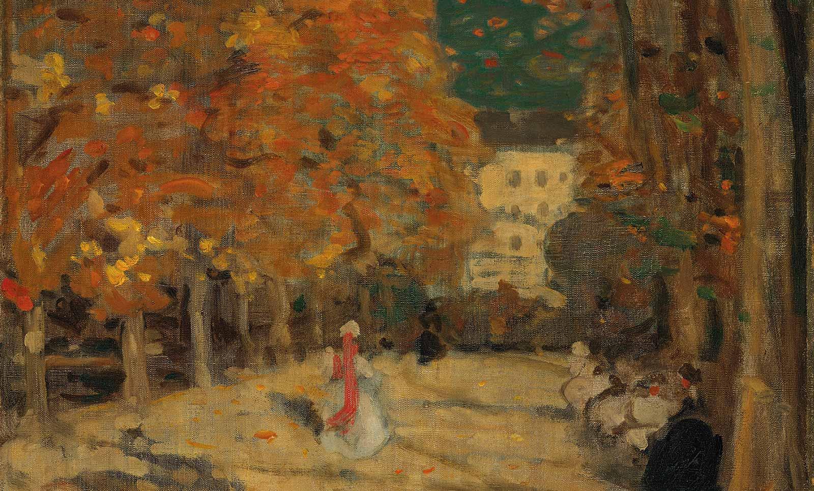 James Wilson Morrice, Luxembourg Gardens, Paris, c. 1905.