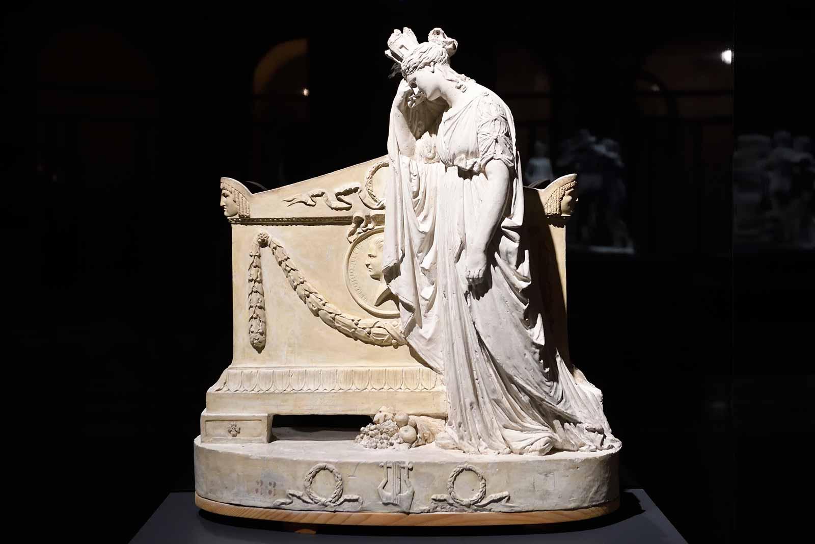 Antonio Canova, Model of the Vittorio Alfieri Monument, c. 1806.
