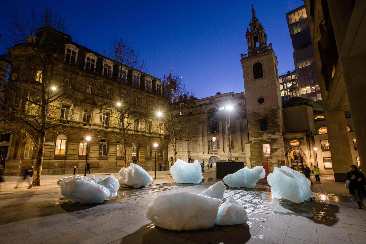Ice Watch by Olafur Eliasson and Minik Rosing