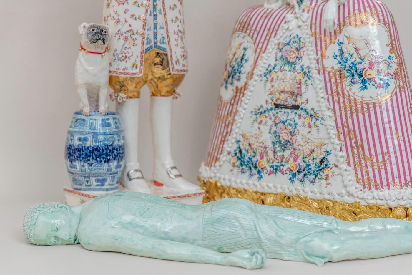 Claire Partington, Taking Tea, 2018