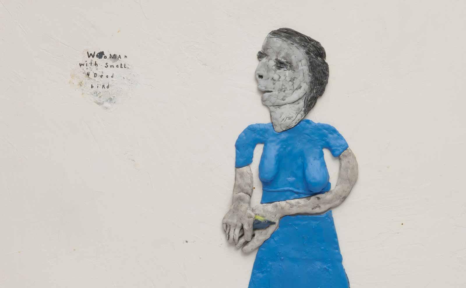 Woman With Small Dead Bird, 2018.