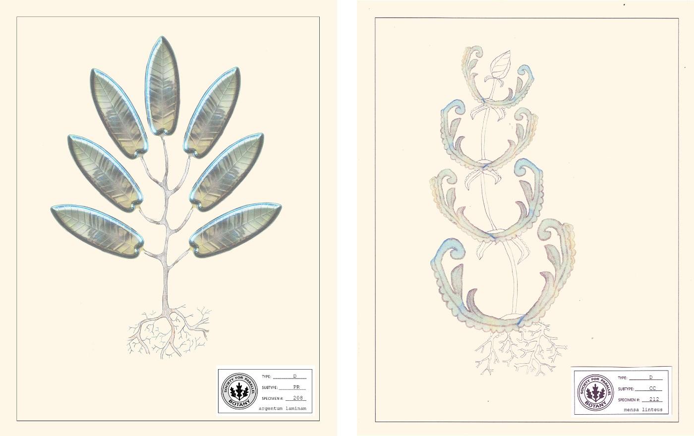 Parallel Botanies diptychs