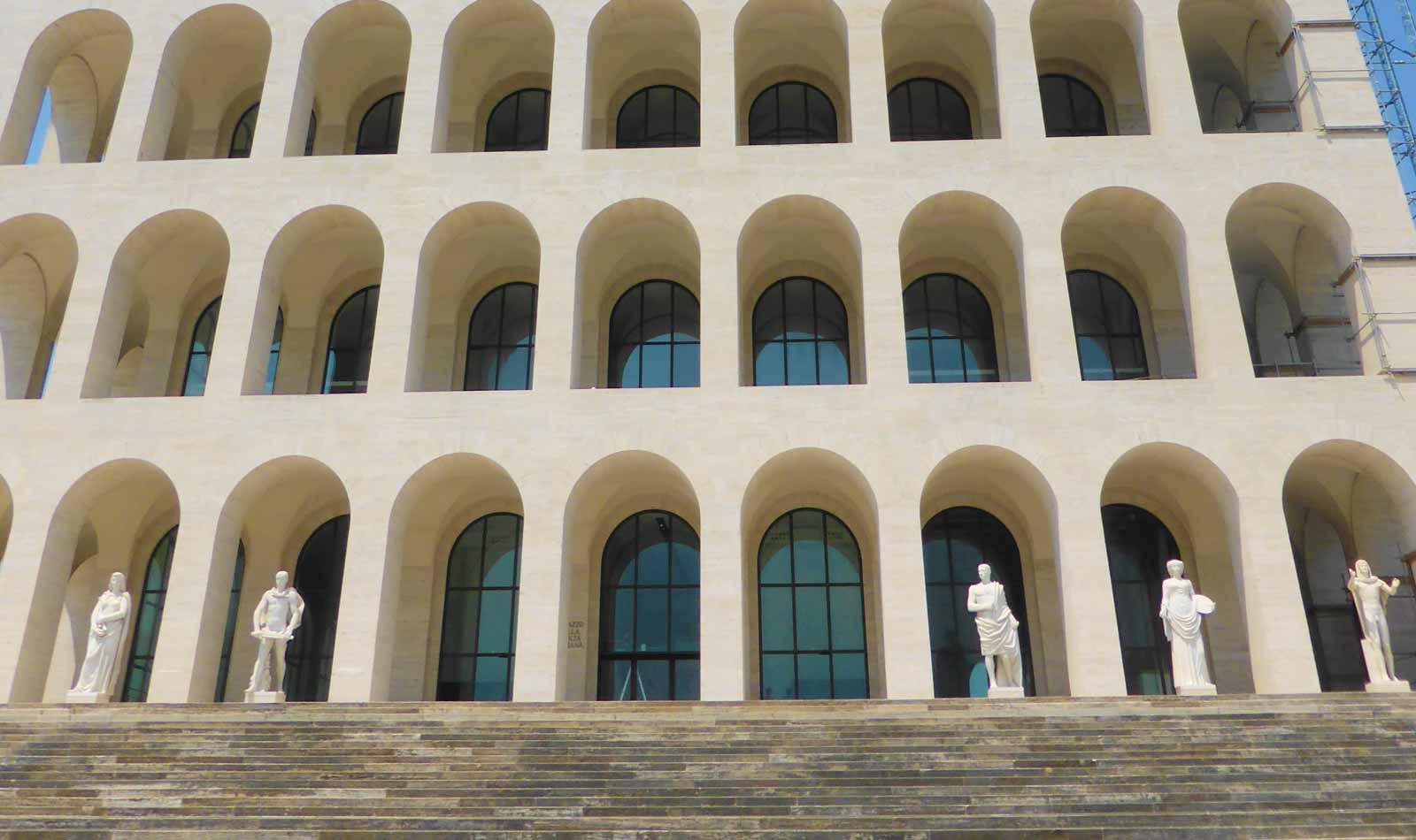 The Square Colosseum at EUR.