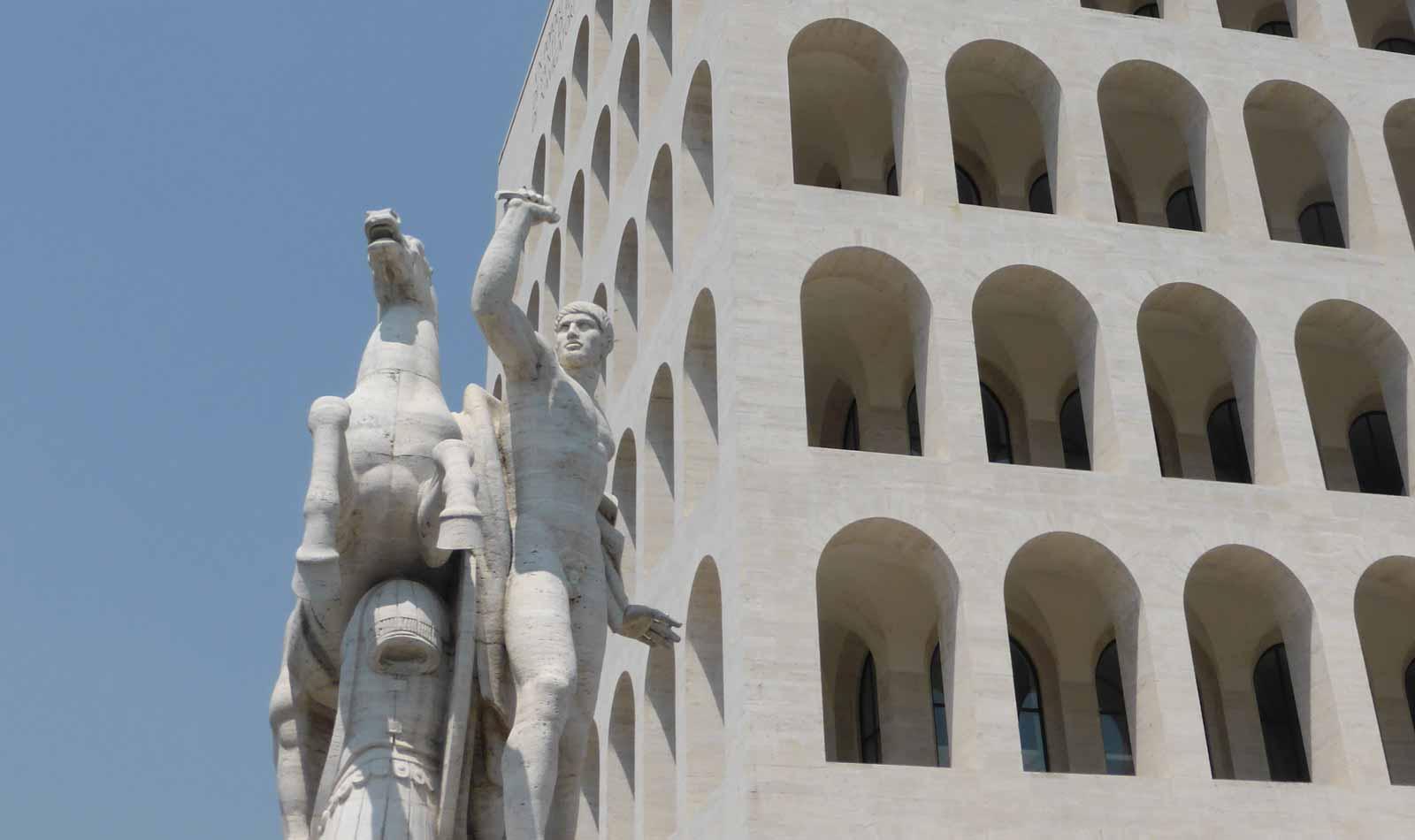 The Square Colosseum at EUR.