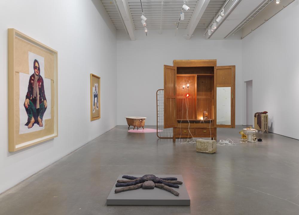 Sarah Lucas: Au Naturel, 2018. Exhibition view: New Museum, New York. 