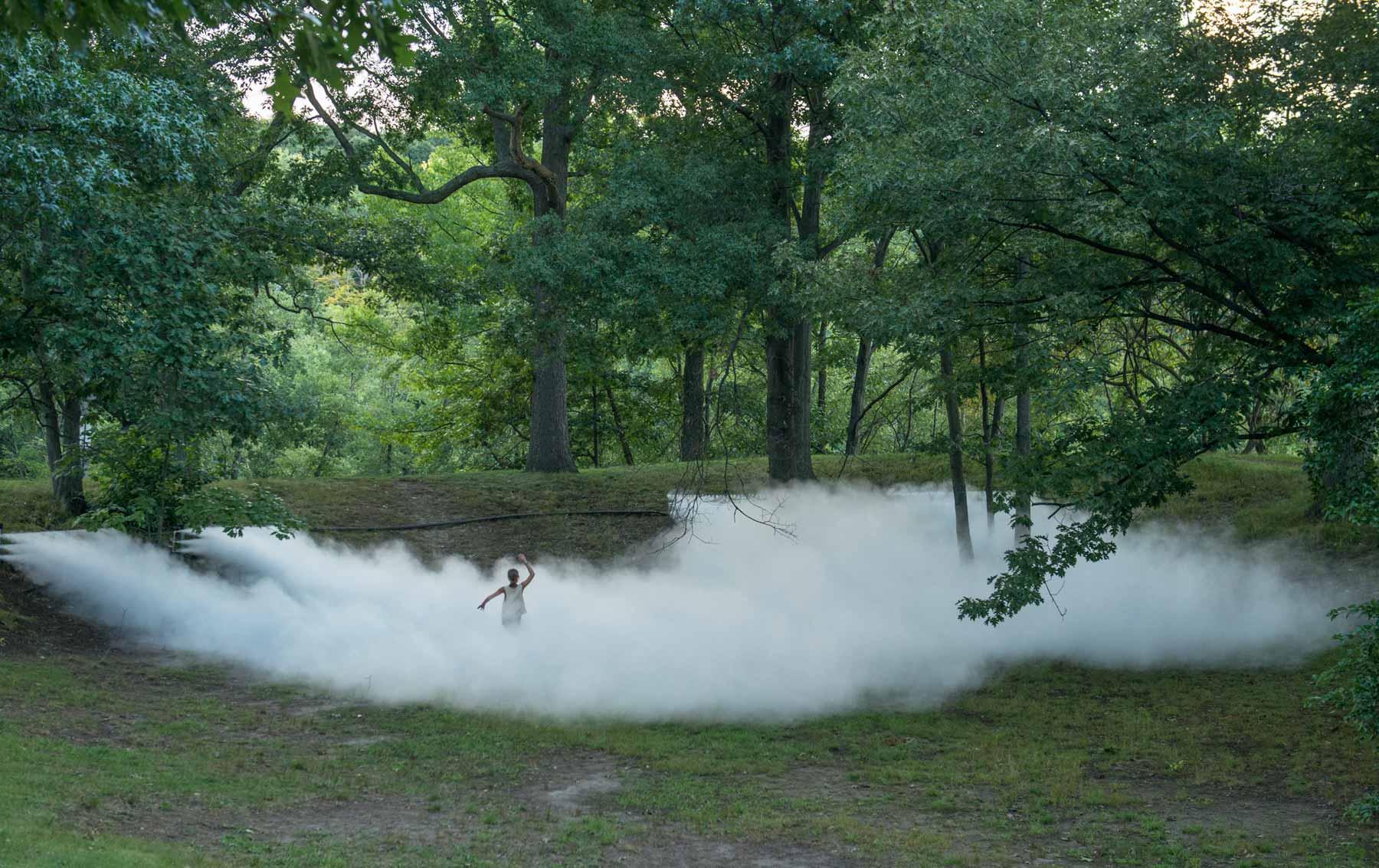 Jamaica Pond of "Fog x FLO's Fog x Pond."