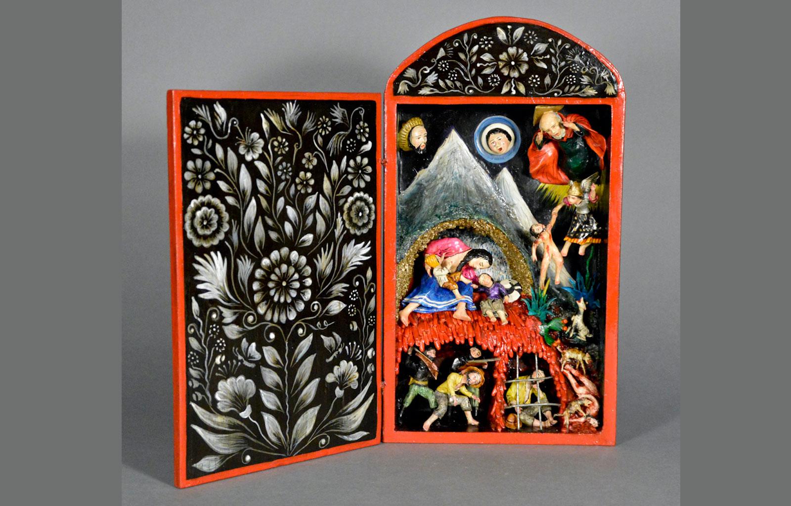 Edilberto Jiménez Quispe, The Dream of the Woman from Huamanga, 2017.