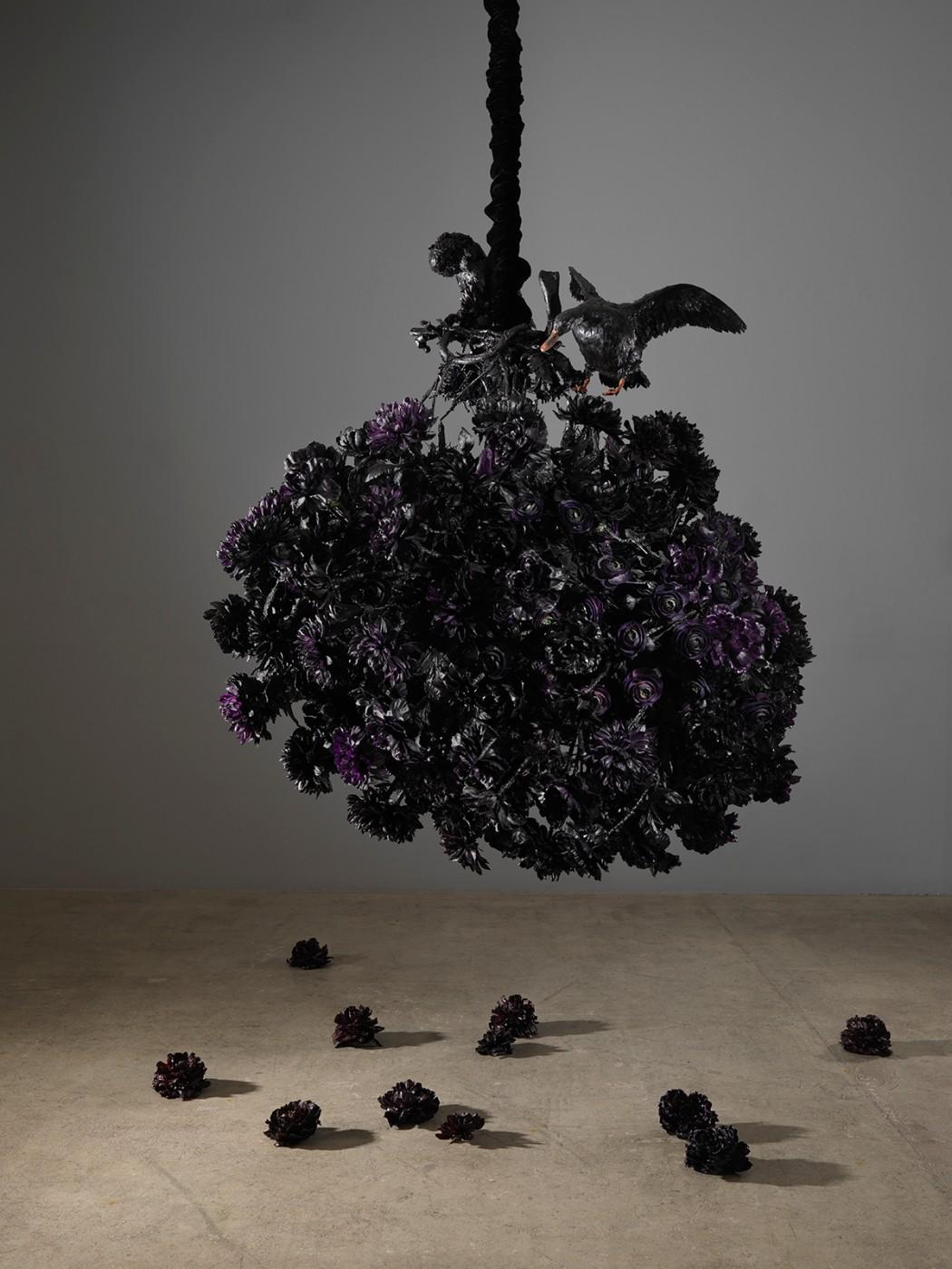 Petah Coyne, Untitled #1408 (The Lost Landscape), 2015-18