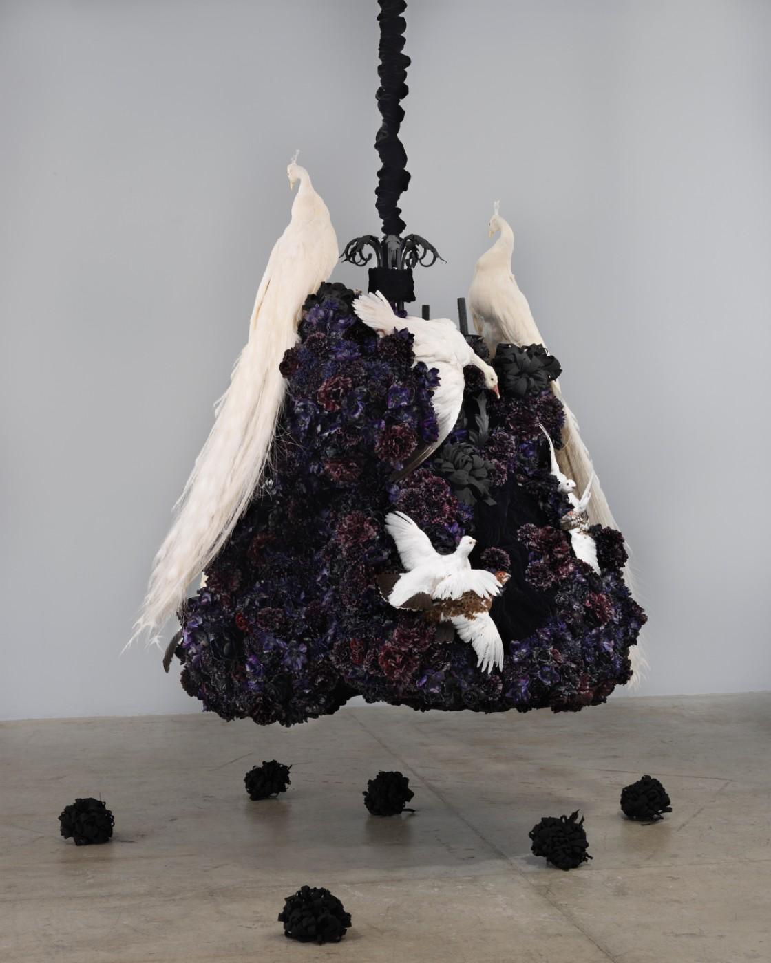 Petah Coyne, Untitled #1375 (No Reason Except Love: Portrait of a Marriage), 2011-12