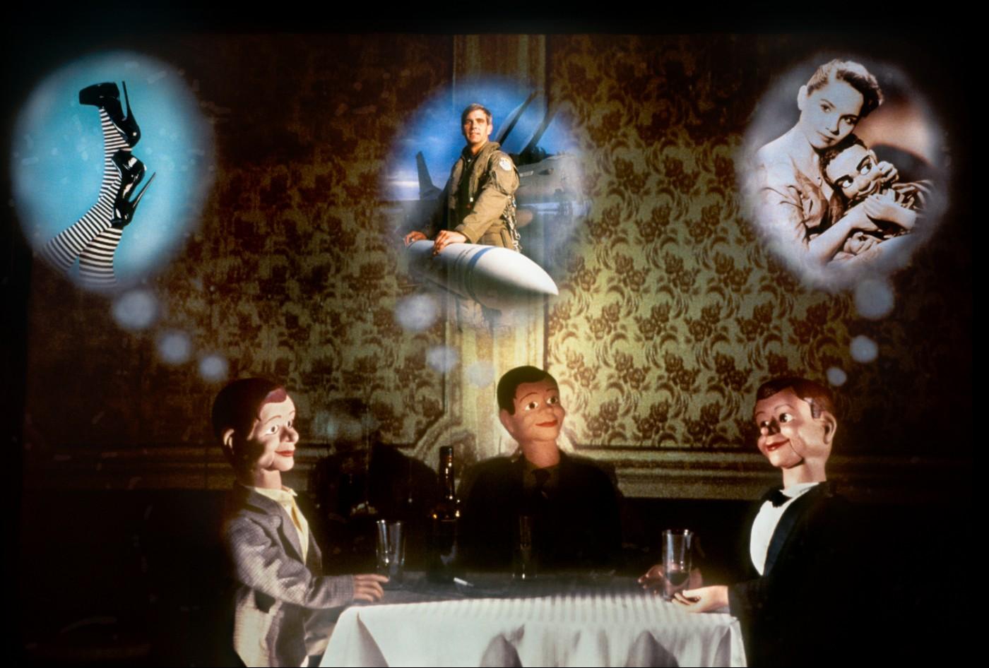 Laurie Simmons, Café of the Inner Mind: Gold Café, 1994