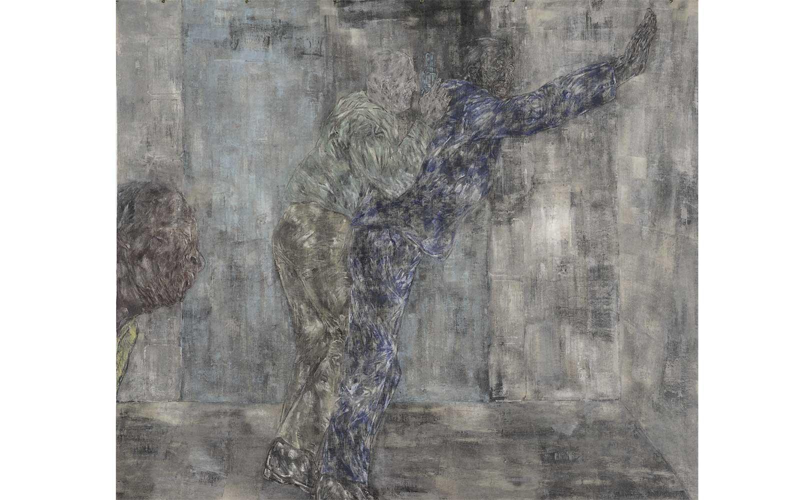 Leon Golub, The Arrest, 1990.