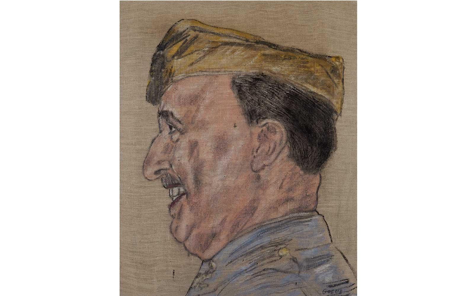 Leon Golub, Francisco Franco (1940), 1976.