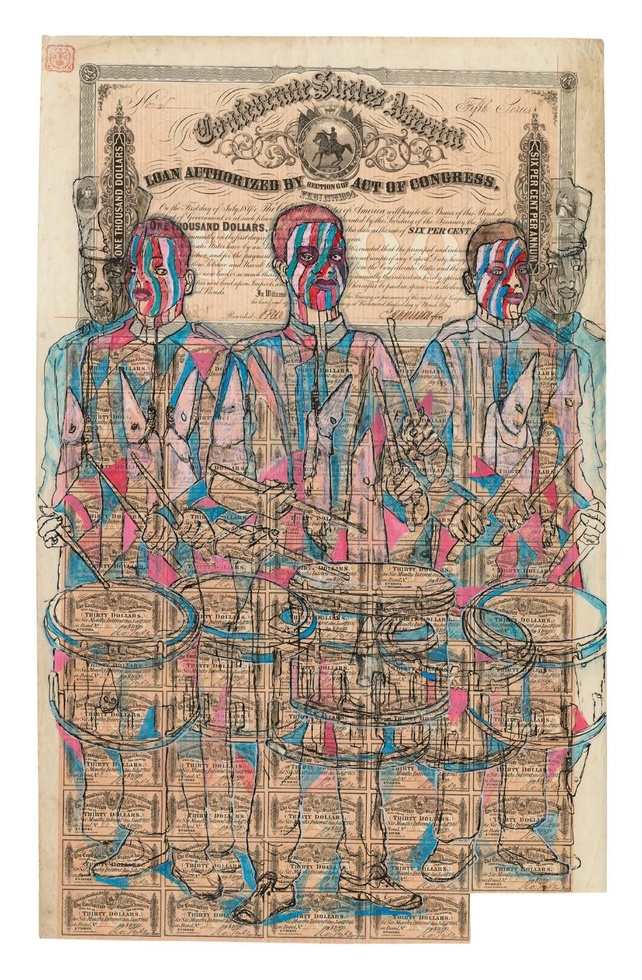 Hew Locke, Confederate States of America Loan 4, 2018