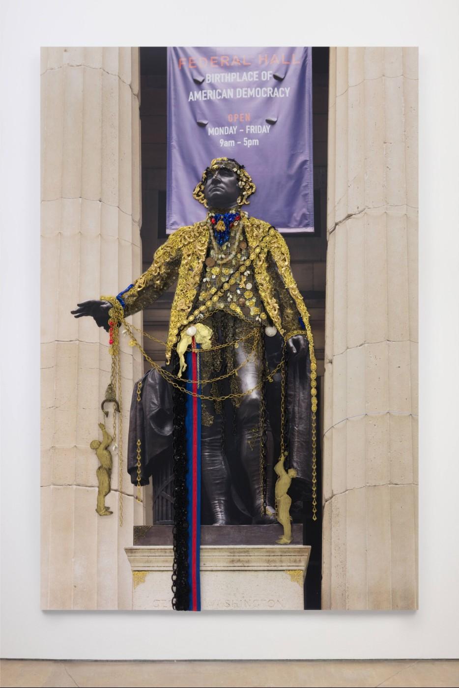 Hew Locke, Washington, Federal Hall, 2018