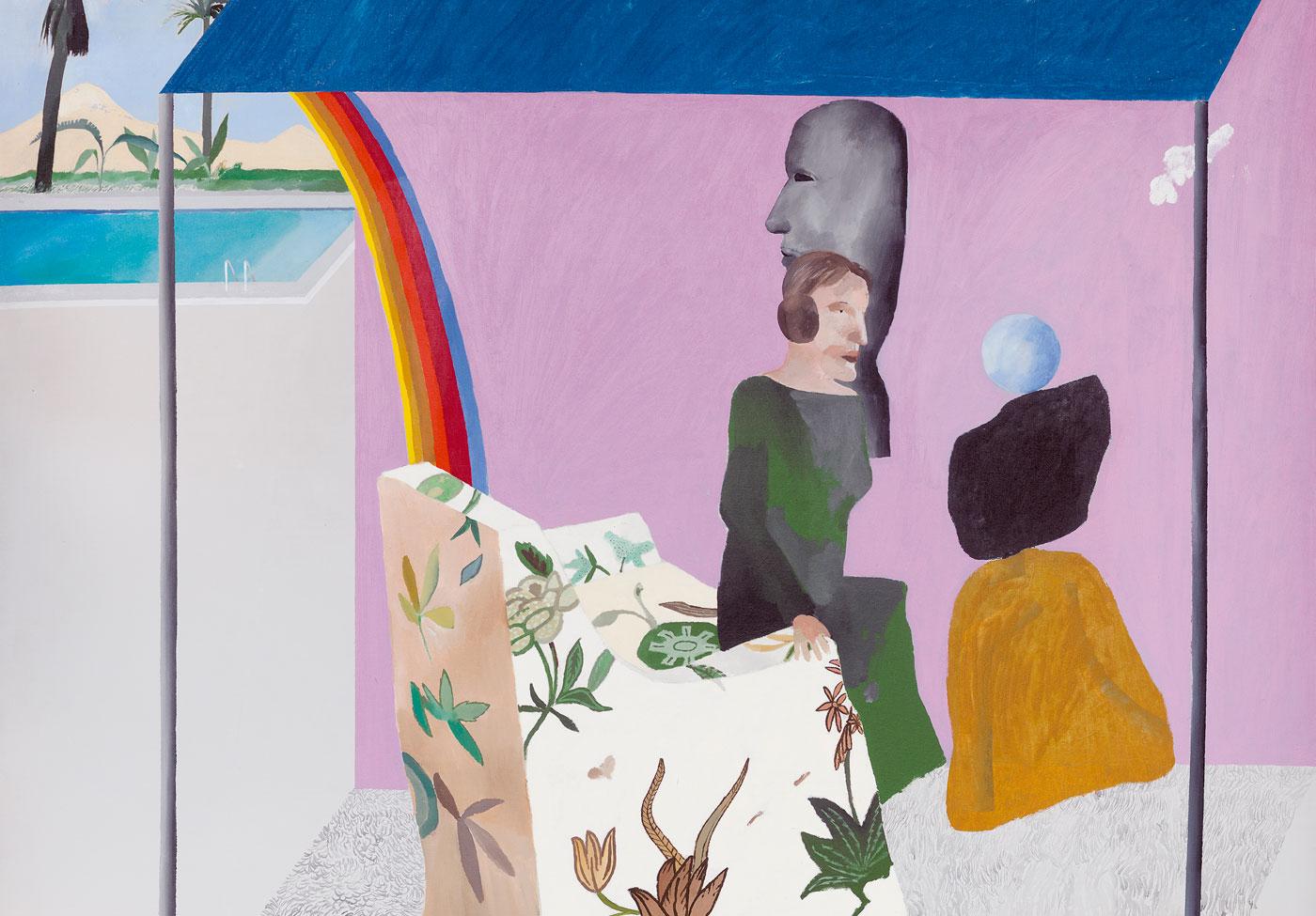 California Art Collector by David Hockney, 1964.
